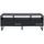 INDUSTRIE Meuble TV industriel noir mat - L 120 x