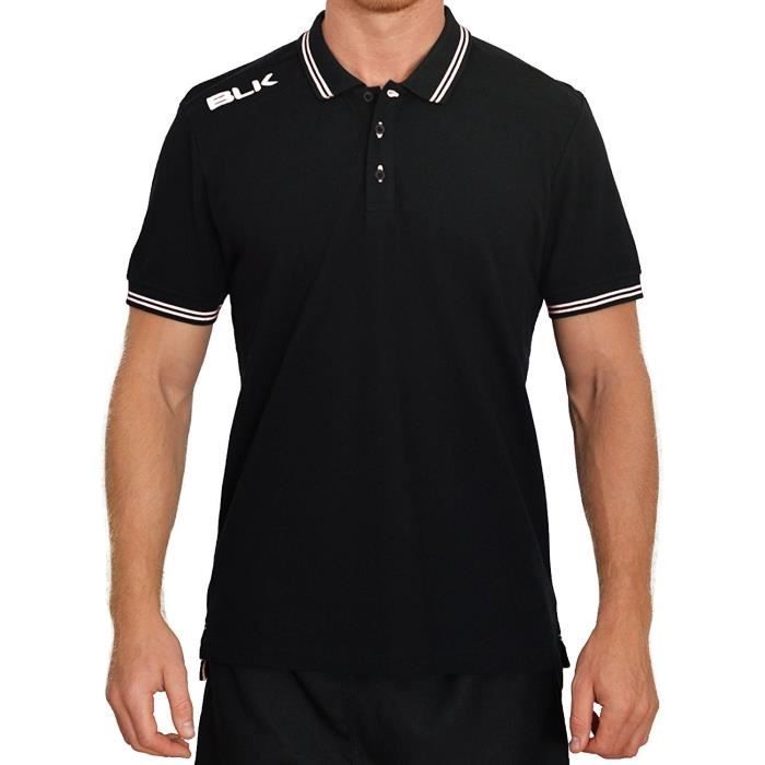 BLK Polo - Noir/Blanc