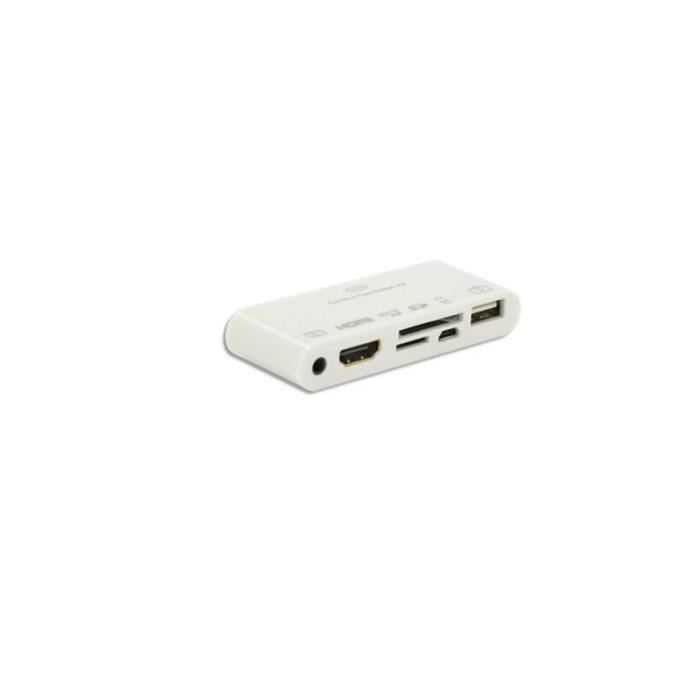 ML Chargeur secteur + 30 pins Connectique Samsung et adaptateur tablette - Noir