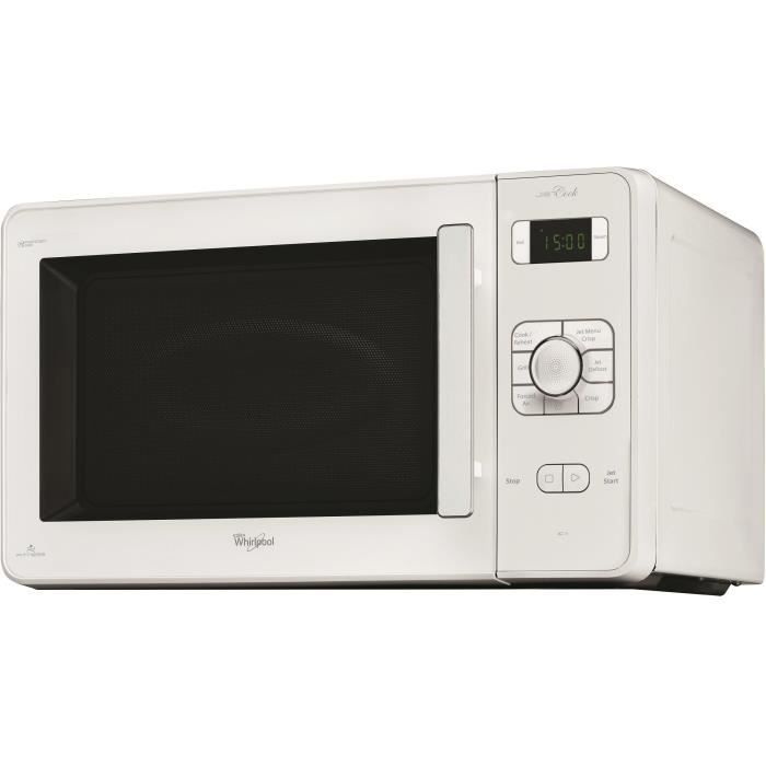 WHIRLPOOL JC218WH-Micro ondes combiné blanc-30 L-1000 W-Grill 1000 W-Chaleur pulsée 1300 W-Pose libre