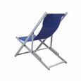 Chiliennes De En Bleu Aluminium Bs02 2 Pullman Pliantes Lot 354ARLj