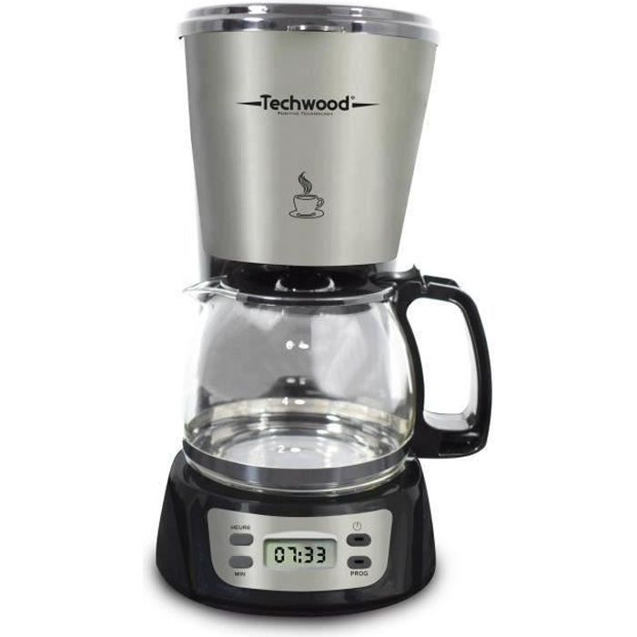 TECHWOOD TCA-840 Cafetière filtre programmable