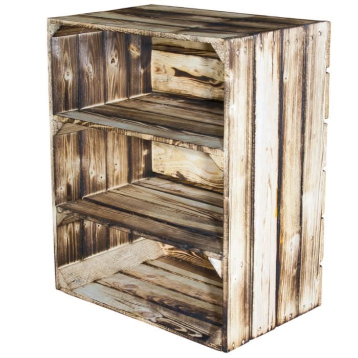 new boite avec 3 compartiments de rangement empila