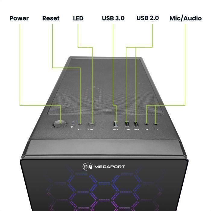 Megaport Super Méga Pack - PC gamer complet1