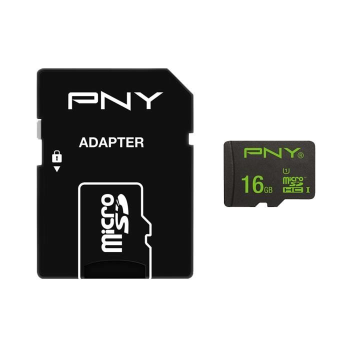 PNY MICRO SD 100 16 GO ADAPT