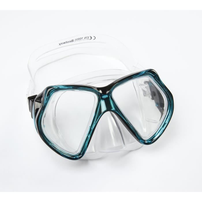 BESTWAY Masque Hydro-Pro Omniview Adulte - 3 Couleurs