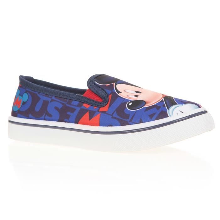 MICKEY Baskets Tissu Enfant Garçon