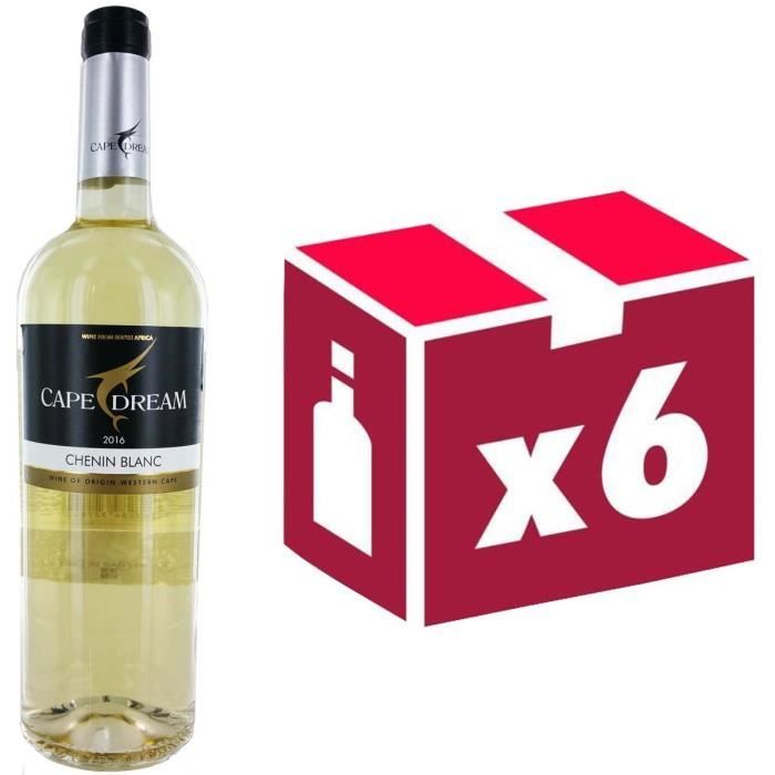 Cape Dream Vin d'Afrique du Sud Chenin 2016 - V...