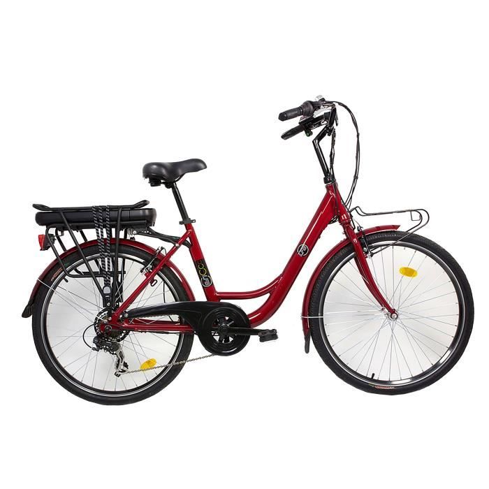 LFB Vélo Eléctrique alu 6 vitesses Shimano VAE Ville 36V13AH