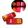 2x 12V LED FEUX LAMPES ARRIERES CAMION REMORQUE FO