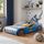 Lit enfant voiture "BATCAR"160x80cm +sommier+matel
