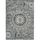 BAHIA Tapis de salon 120x170 cm gris et noir