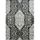 BAHIA Tapis de salon 120x170 cm gris, noir et or