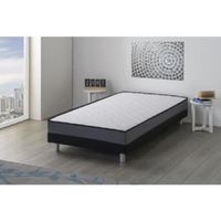 ENSEMBLE LITERIE WHIST - Ensemble MONOBLOC sommier+matelas 90x190 c ENSEMBLE LITERIE WHIST - Ensemble MONOBLOC sommier+matelas 90x190 c
