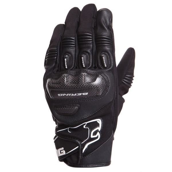 BERING Gants Moto Derreck Noir.Homologué EPI (loi du 20/11/2016)