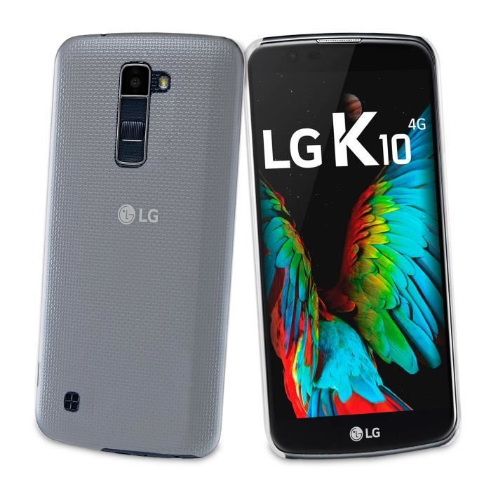 MUVIT Coque CRYSTAL+ 1 Film Protecteur Pour LG K10