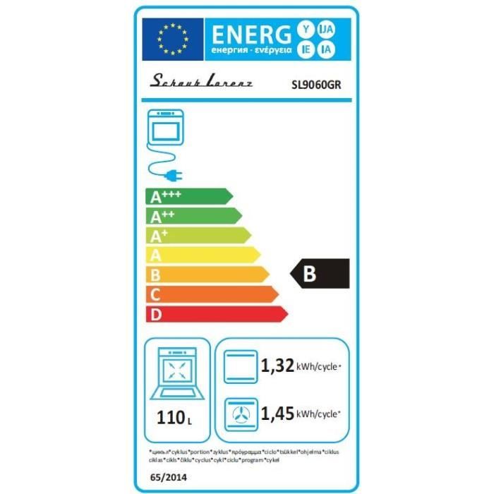  SL9060GR - Cuisinière table gaz-5 foyers-Four3
