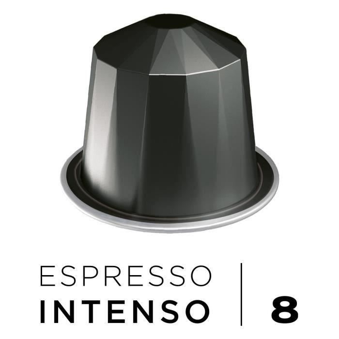 BELMIO Café Espresso Intenso Decaffeinato Intensité 8 - Compatibles Nespresso - 10 capsules aluminium - 55 g