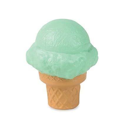 Squishy Soft' Doux N Slo Squishies Original Cornet de glace bleu/vert