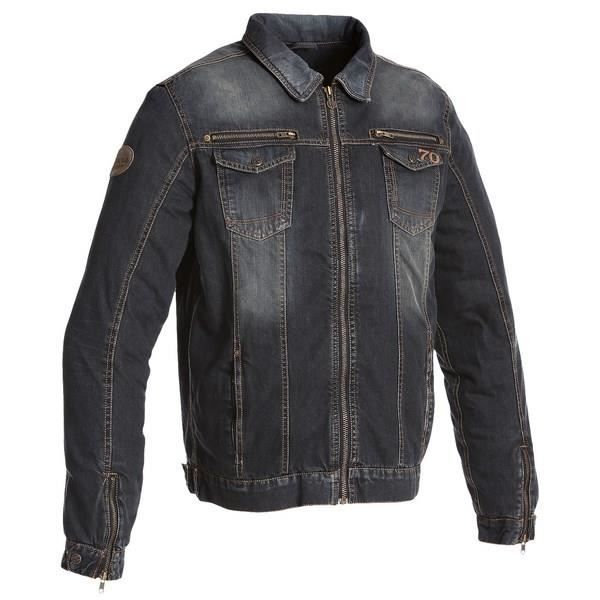SEGURA Blouson de moto Sullivan - Bleu jean