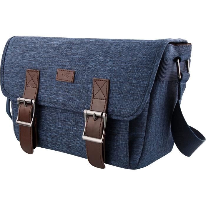 TNB DCHERITAGEXL Sacoche appareil photo Heritage - Bleu