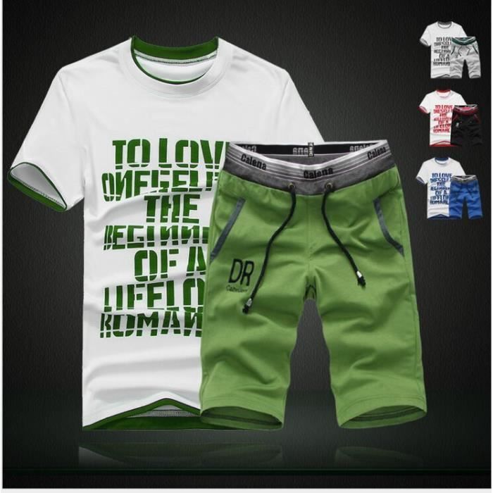 Legou Homme Pantacourt Shirt Sport