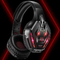 CASQUE - ÉCOUTEURS Casque gamer Hifi avec stéréo Mic et LED pour Jeux CASQUE - ÉCOUTEURS Casque gamer Hifi avec stéréo Mic et LED pour Jeux