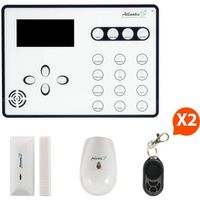 KIT ALARME Atlantic'S - Alarme maison sans fil ATEOS Kit 1 KIT ALARME Atlantic'S - Alarme maison sans fil ATEOS Kit 1