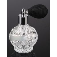 BOUTEILLE - FLACON Flacon de parfum vide rétro élégant vintage 10x7 8 BOUTEILLE - FLACON Flacon de parfum vide rétro élégant vintage 10x7 8