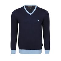 PULL EMPORIO ARMANI Pull Col V - Homme - Bleu marine PULL EMPORIO ARMANI Pull Col V - Homme - Bleu marine