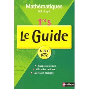 Guide Abc Maths 1re S Cours Exos 130 - 