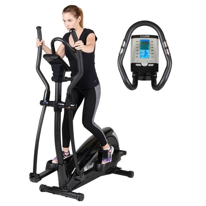 CARE Vélo elliptique motorisé Sportis- 17kg d'inertie- 24 programmes