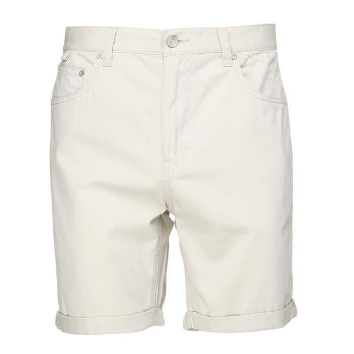 WESC Short Jean Conway - Homme - Beige moon beam