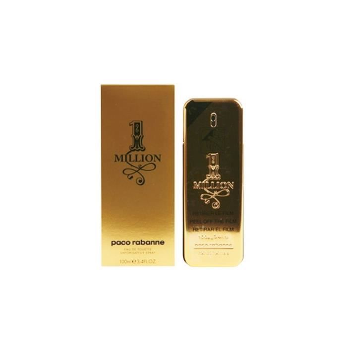 Eau De Toilette 1 Million Paco Rabanne Pour Homme Parfum Achat