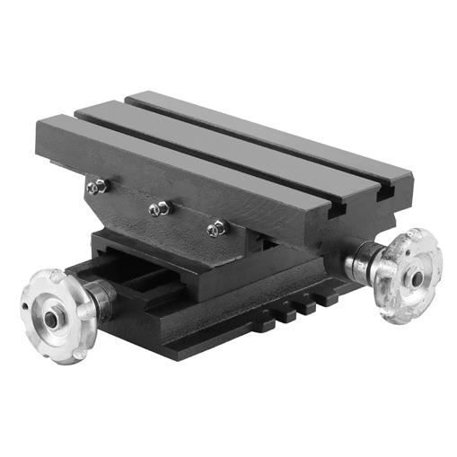 EBERTH 5" Ãtau Ã  croix pour perceuse avec Guidage en queue