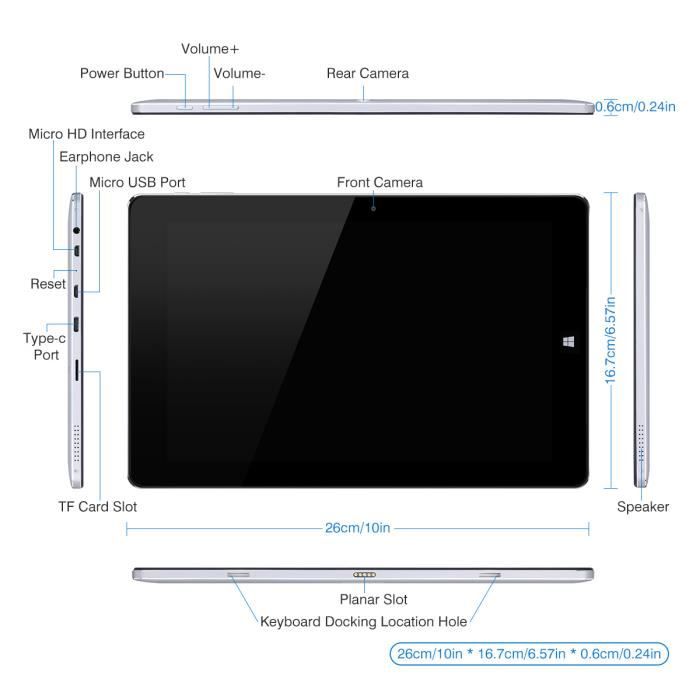  Hi10 Air Tablette Tactile 10.1pouces-Tablette3