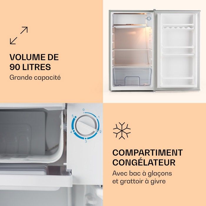 Klarstein Alleinversorger - Combiné réfrigérateur3