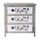 Mobili Rebecca® Commode Meuble de rangement 3 Tiro