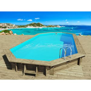 piscine bois 8x4x1 50