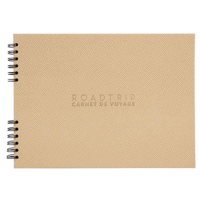 PANODIA Album Carnet de Voyage - 120 vues - Collection Madagascar - 34,2 x 24,3 cm