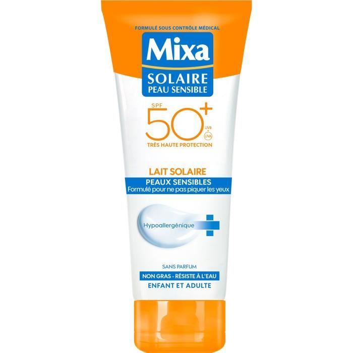 MIXA Lait solaire Peaux Sensibles - SPF 50 - 200 ml