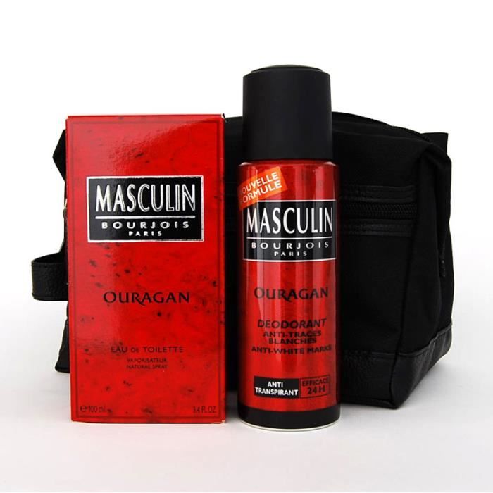 Bourjois Paris Masculin Ouragan Coffret Trousse Achat Vente