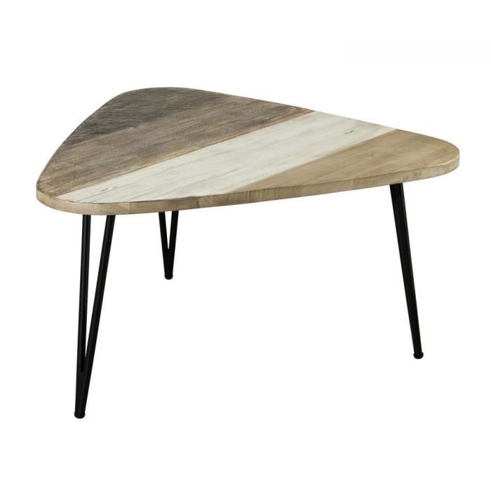 table basse triangulaire