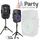 PARTY PARTY-15PACK Enceinte mobile amplifiée - 800