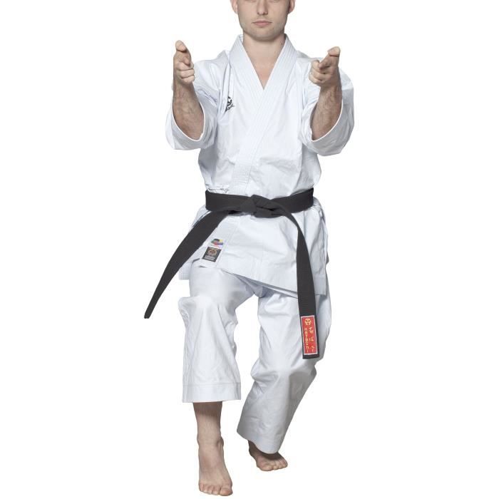 HAYASHI Kimono de karaté Tenno officiel WKF - 175 cm - Blanc