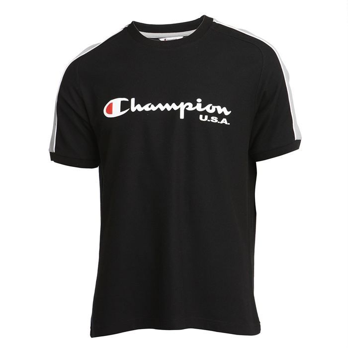 CHAMPION T Shirt Homme Noir et gris   Achat / Vente T SHIRT CHAMPION