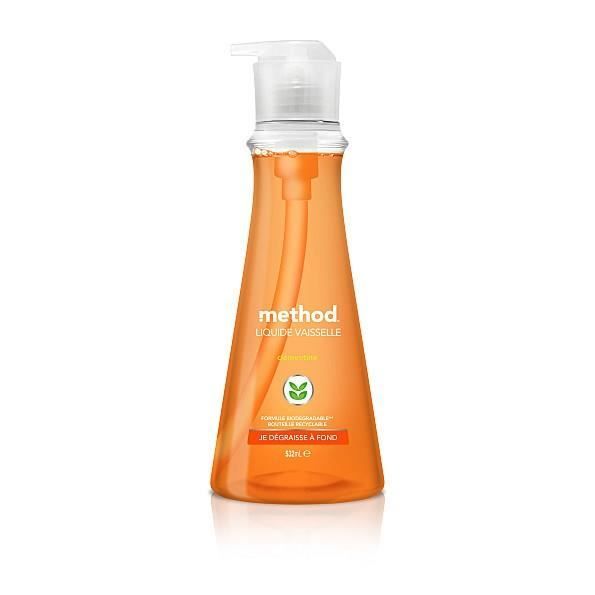 METHOD Liquide vaisselle - Parfum clémentine - 532 ml