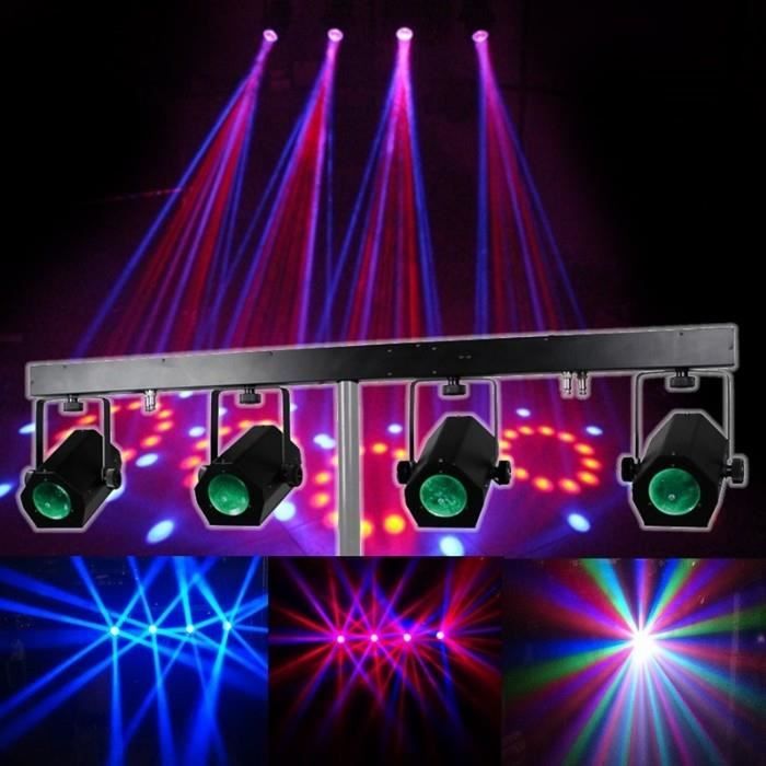 JEU DE LUMIERE 4MOON-BAR IBIZA PA DJ SONO LED BAR CLUB DISCOTHÈQUE