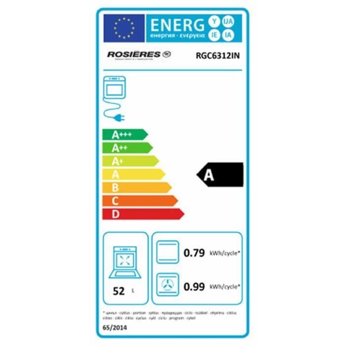 Cuisinière  RGC6312IN1