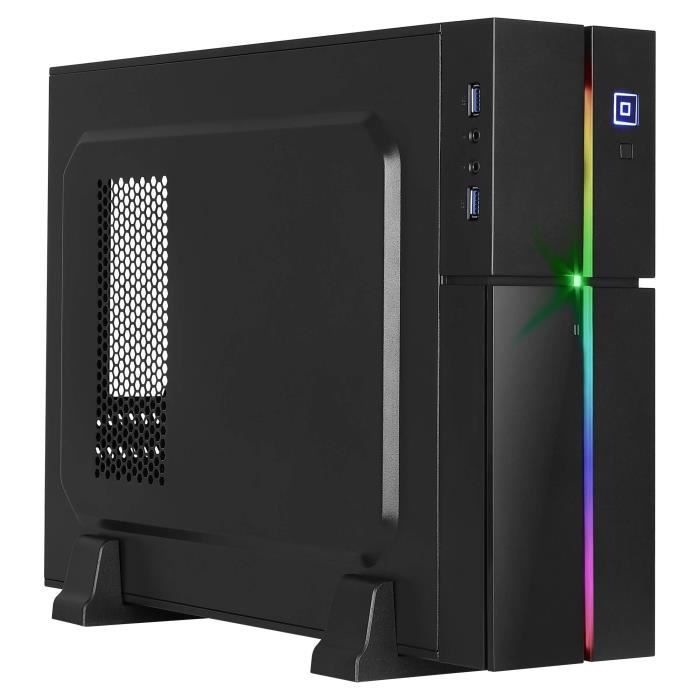 Aerocool PLAYA, Profile bas (Slimline), PC, Acier,3